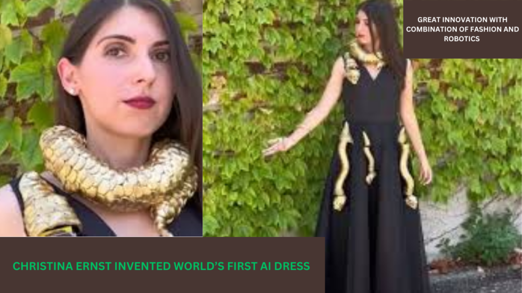 WORLD'S FIRST AI DRESS