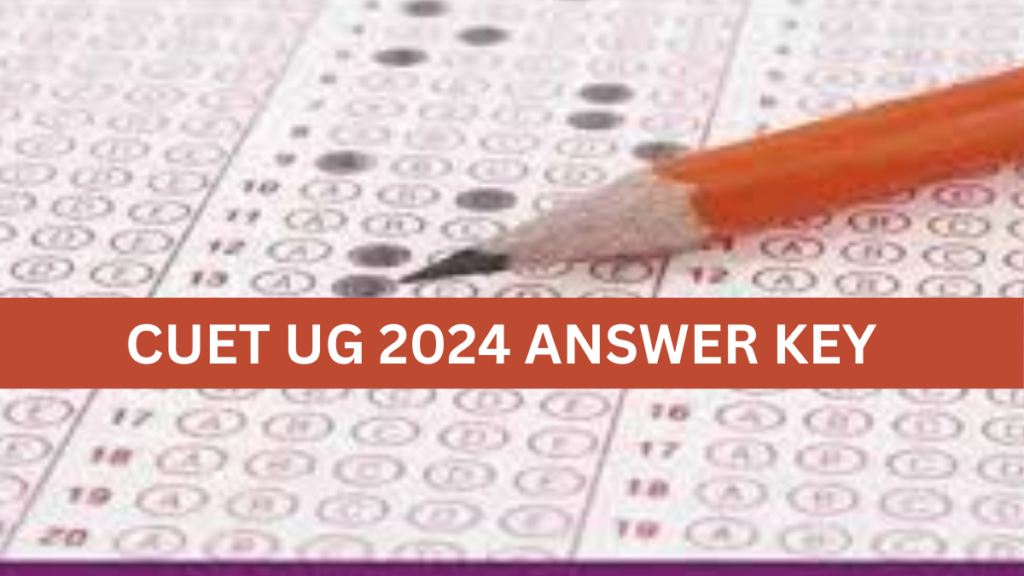 CUET UG 2024 ANSWER KEY
