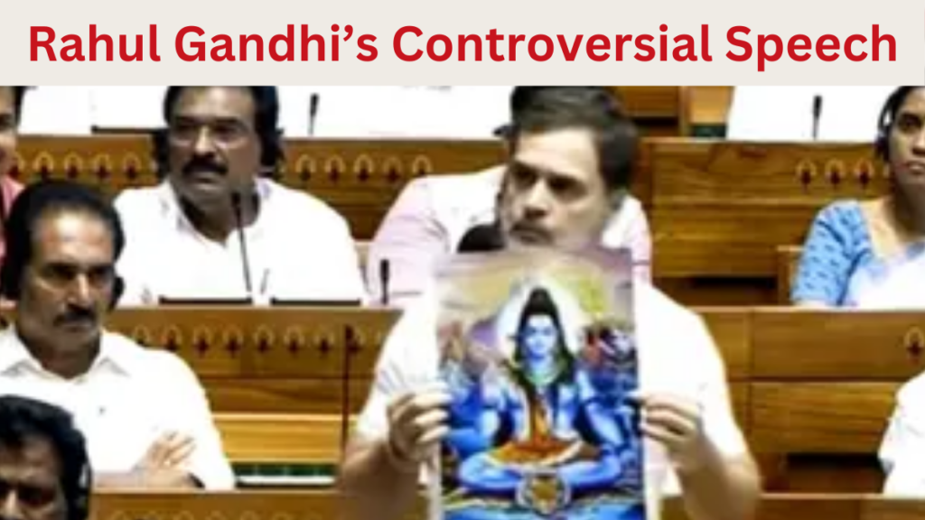 Rahul Gandhi's Controversial Speech In lok sabha
